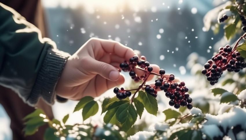 elderberry cold season relief