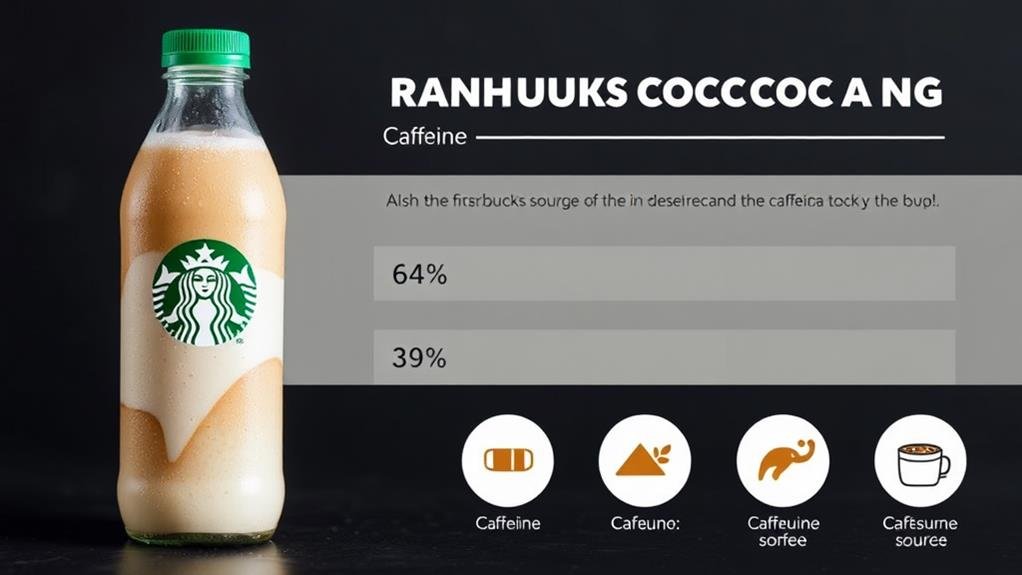 bottled frappuccinos caffeine levels