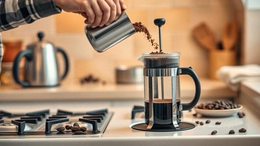 brewing coffee without a filter
