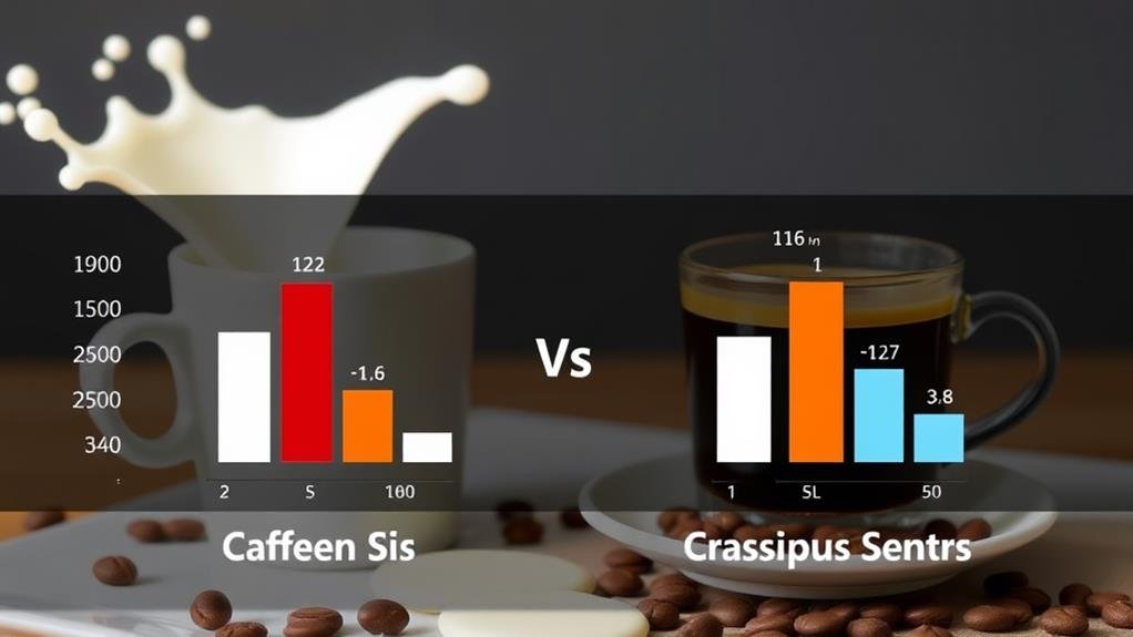 caffeine content in beverages