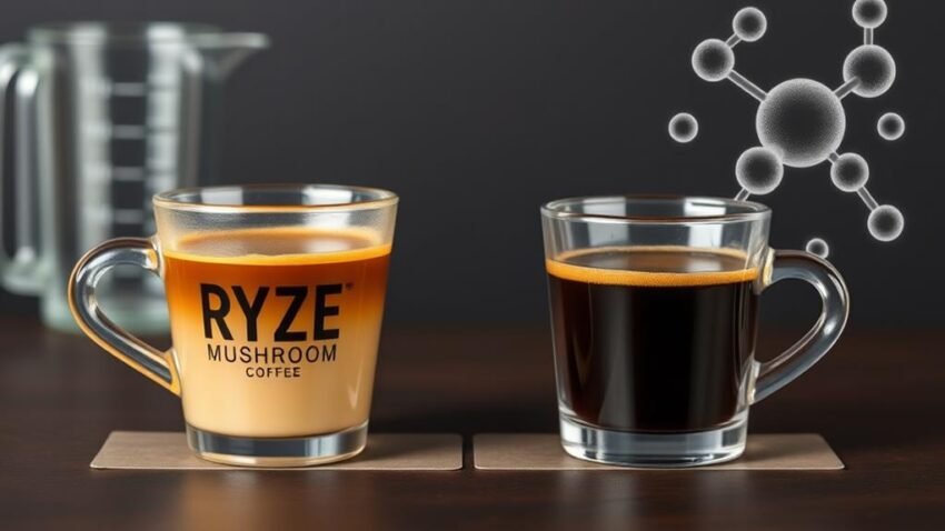 caffeine content in ryze