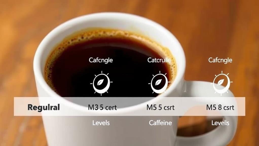 caffeine levels in espresso