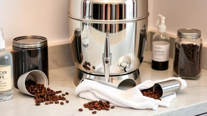 cleaning your coffee urn