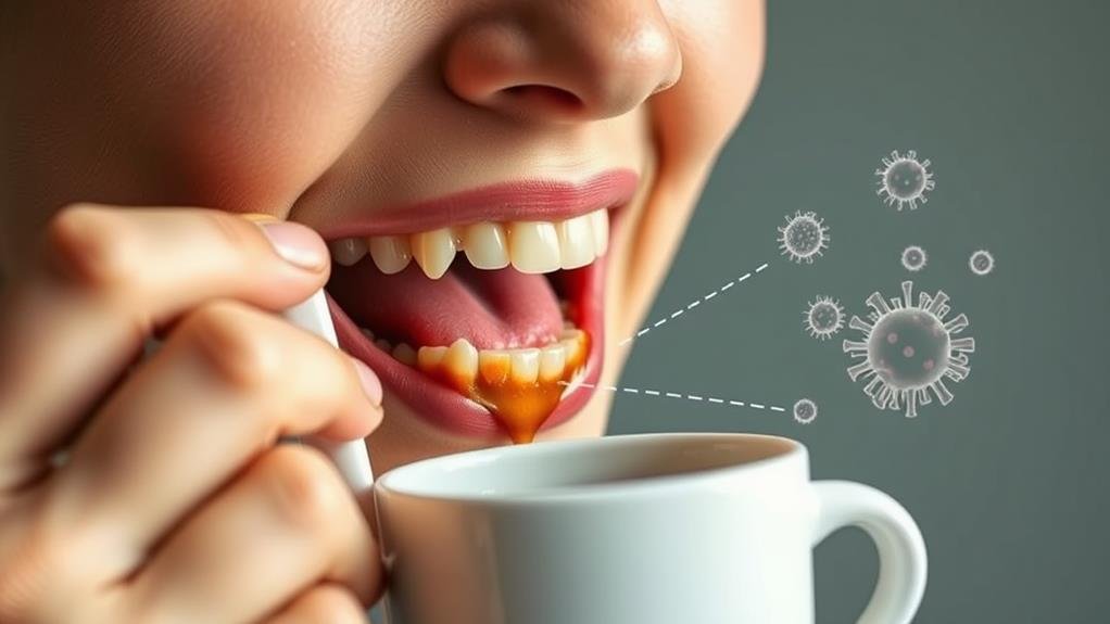 coffee leads to halitosis