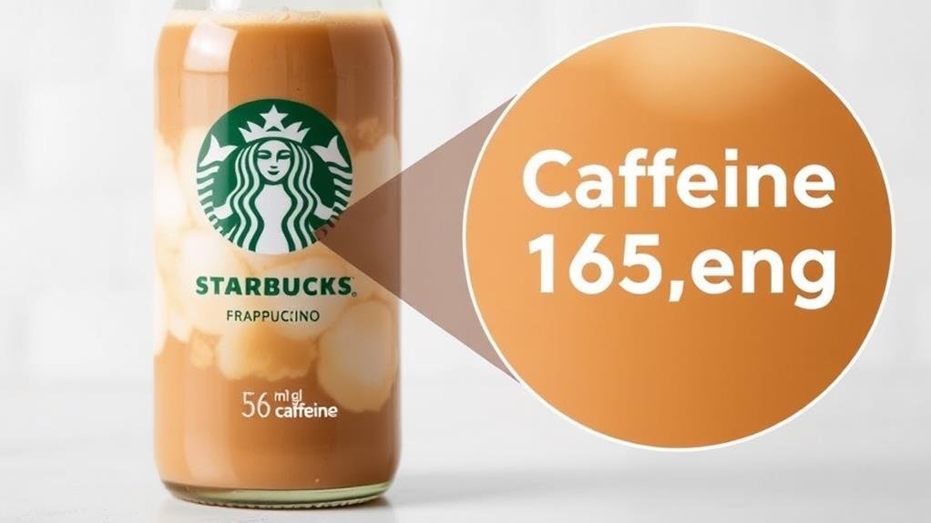 frappuccino bottled caffeine levels