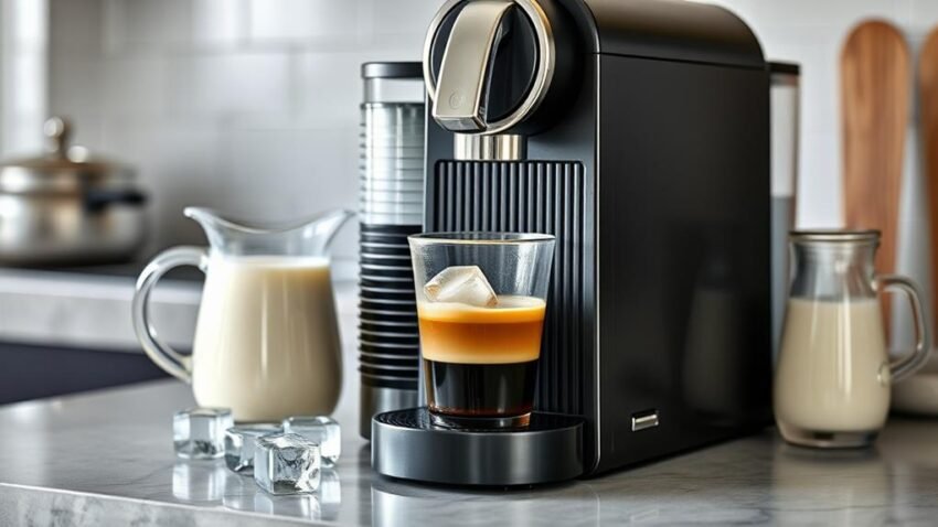 iced coffee nespresso recipe