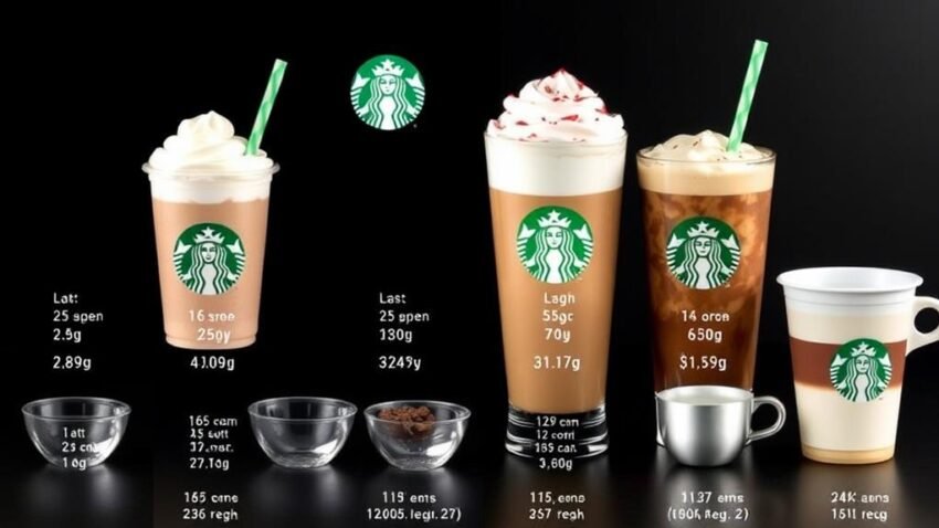 starbucks frappuccino caffeine content