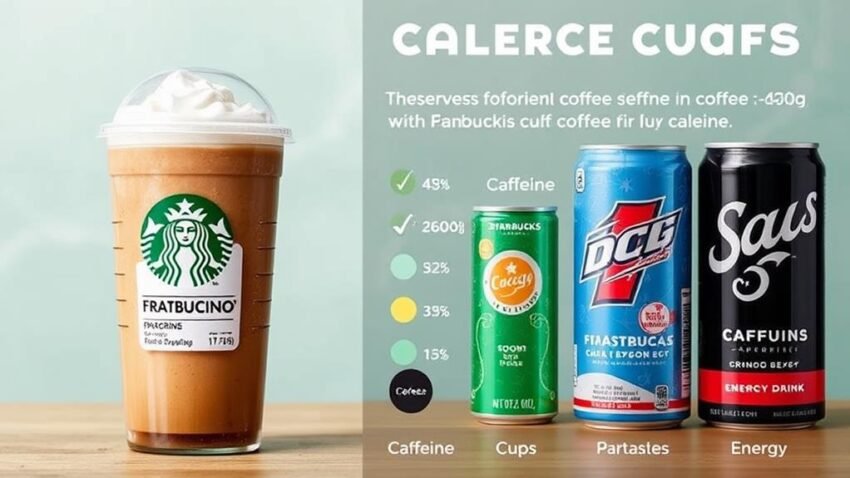 starbucks frappuccino caffeine content