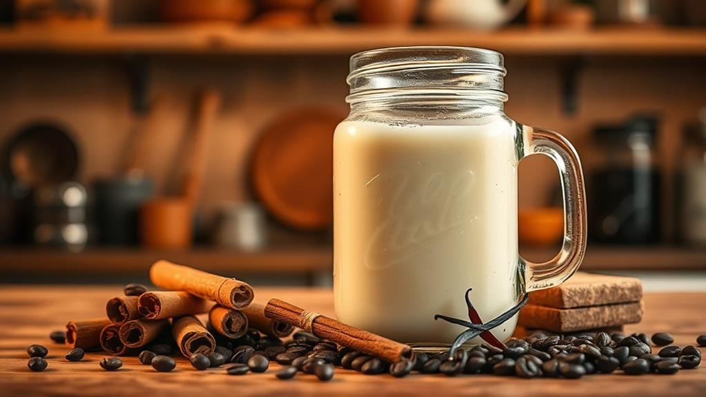 delicious diy vanilla creamer