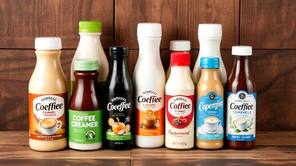 flavored coffee creamer options